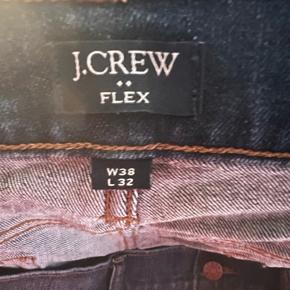 J. Crew slim straight dark wash jeans - Picture 2 of 3